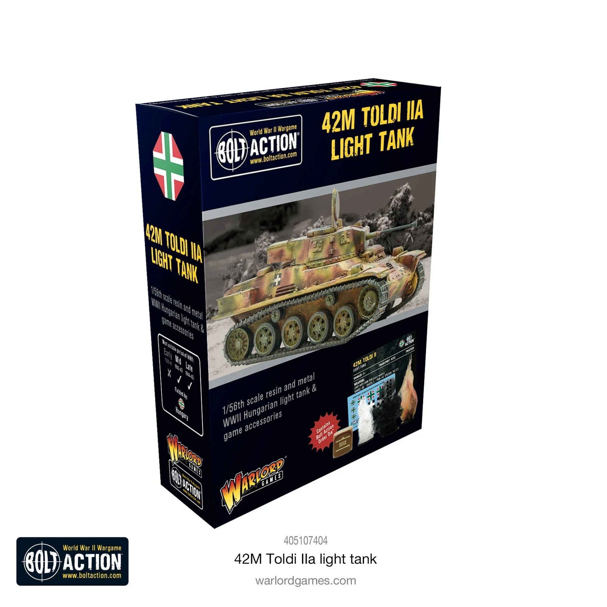 Bolt Action - 42M Toldi IIa Light Tank