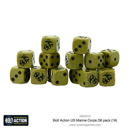 Bolt Action - D6 Dice: US Marine Corps