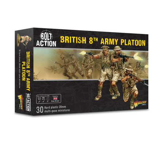 Bolt Action - 8th Army (Plastic)
