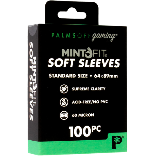 Palms Off Gaming MintFit Soft Sleeves - 100pc