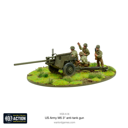 Bolt Action - US Army M5 3'' Anti-Tank Gun