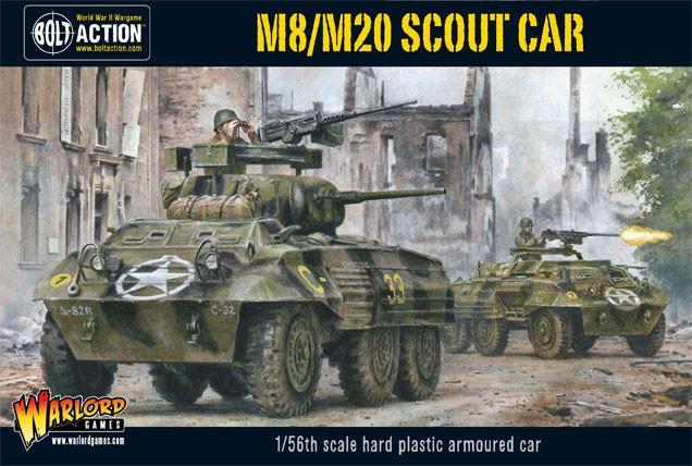 Bolt Action - M8/M20 Greyhound Scout Car (Plastic)