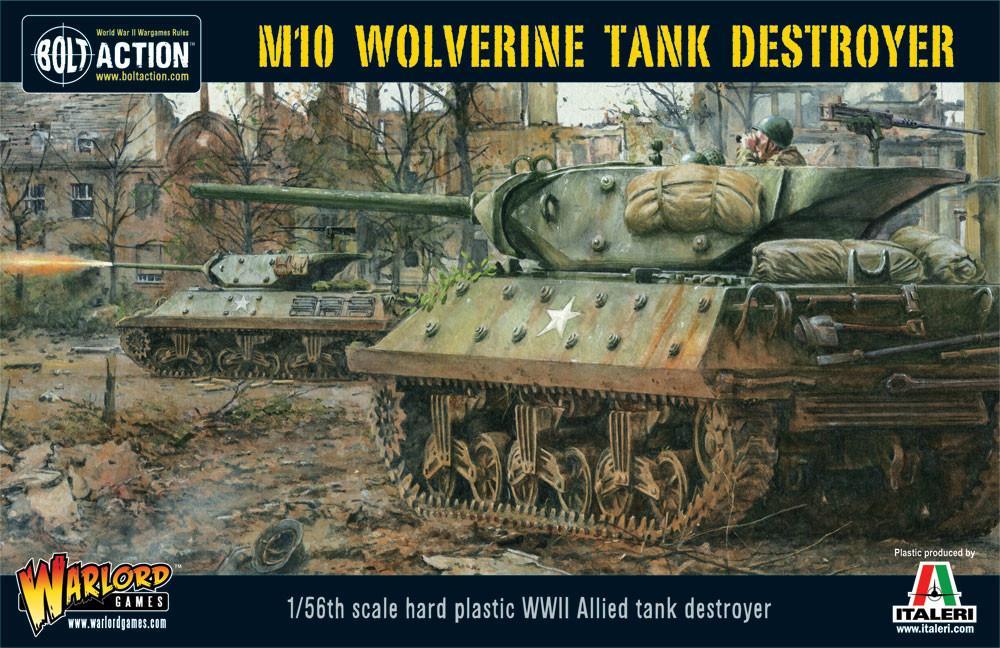Bolt Action - M10/Wolverine Tank Destroyer (Plastic)