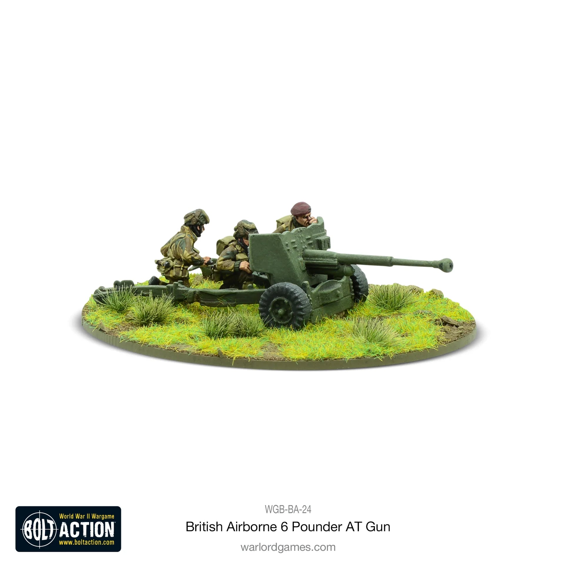 Bolt Action - British Airborne Six Pounder Anti-Tank Gun