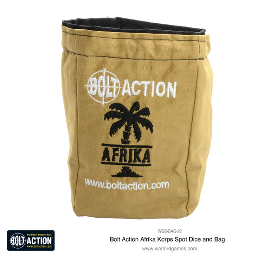 Bolt Action - Dice Bag: Afrika Korps