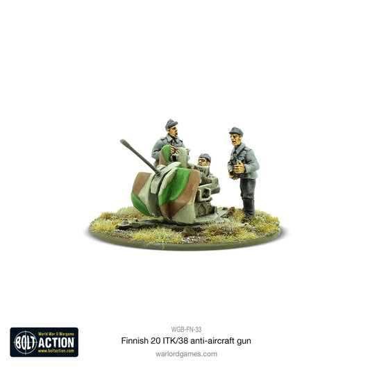Bolt Action - Finnish 20 ITK/38 Anti-Aircraft Gun