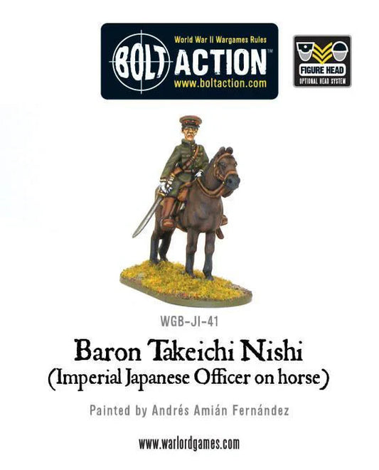 Bolt Action - Baron Takeichi Nishi (Imperial Japanese Officer on Horse)