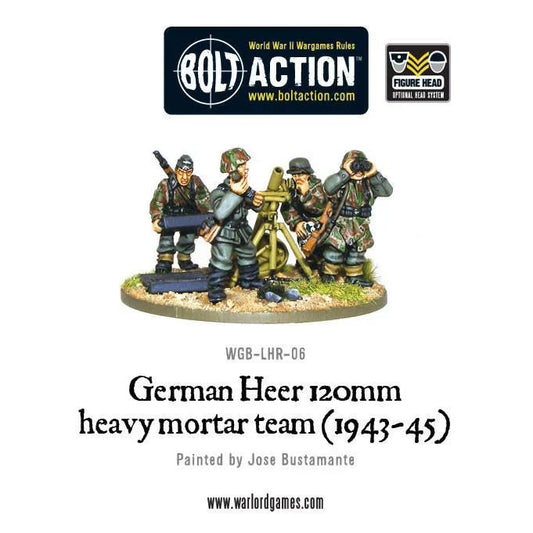 Bolt Action - German Heer 120mm Heavy Mortar Team