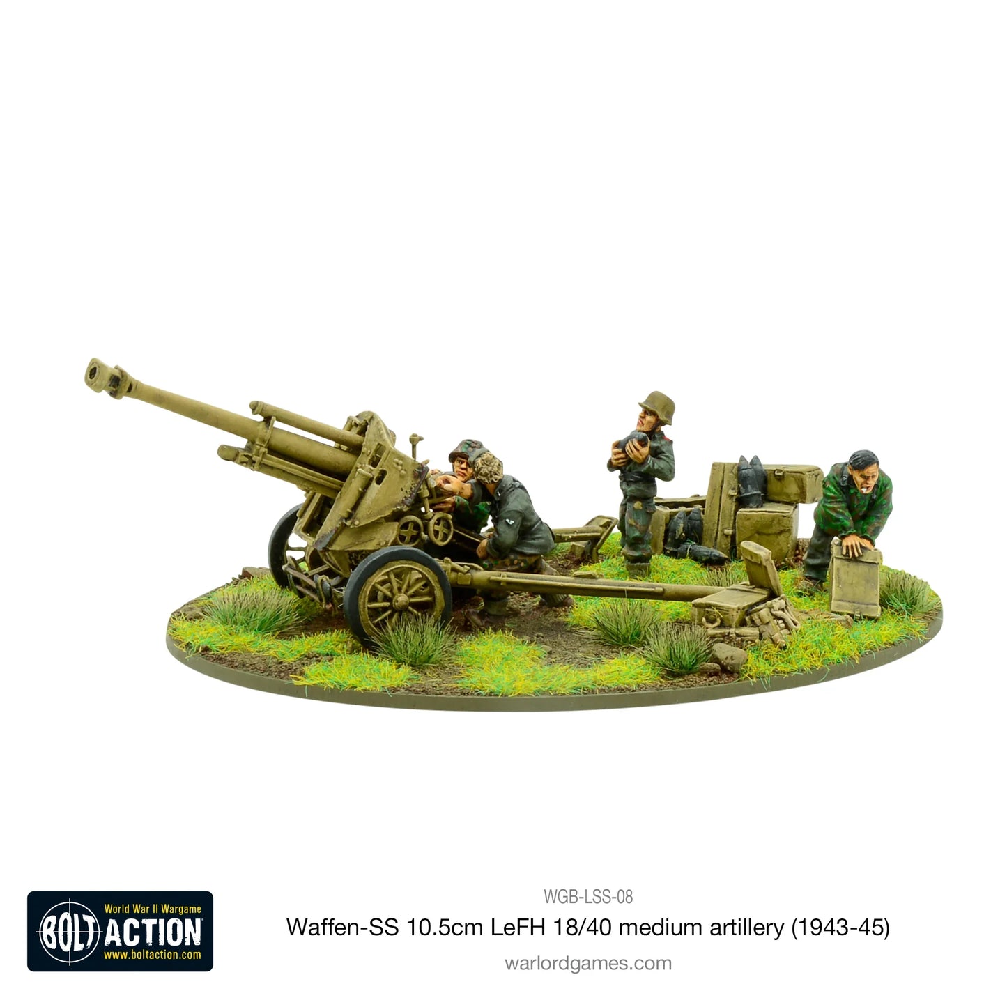 Bolt Action - Waffen-SS LeFH 18/40 10.5cm Howitzer