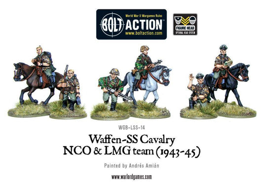 Bolt Action - Waffen SS Cavalry NCO & LMG