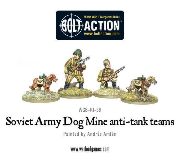 Bolt Action - Soviet Anti-Tank Dog Teams