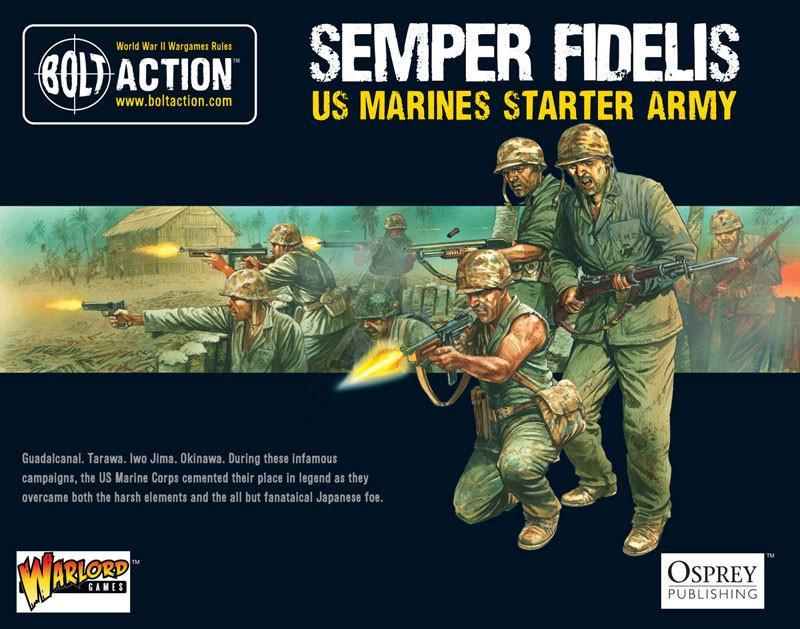 Bolt Action - Starter Army - US Marine Corps