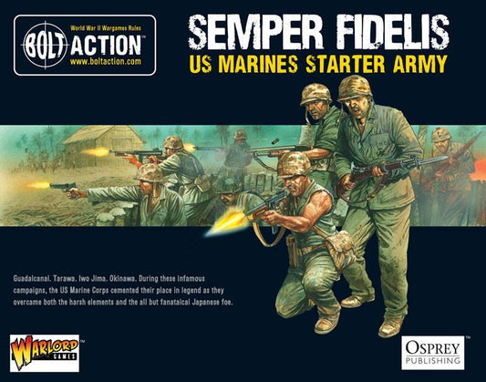 Bolt Action - Starter Army - US Marine Corps