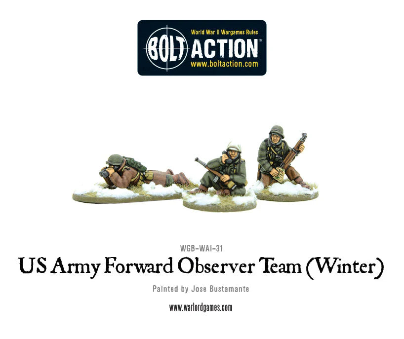 Bolt Action - US Army (Winter) Forward Observer Team