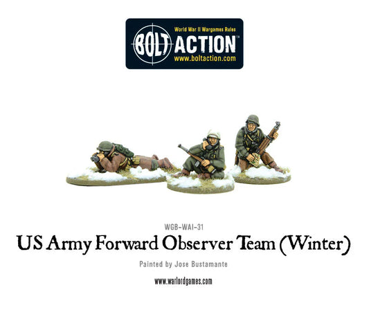 Bolt Action - US Army (Winter) Forward Observer Team
