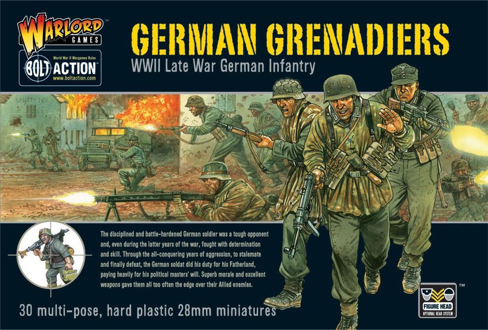 Bolt Action - German Grenadiers Infantry (Plastic)