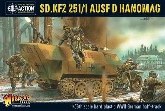 Bolt Action - Sd.Kfz 251/1 Ausf D Hanomag (Plastic)