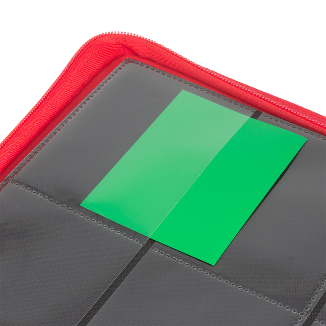 Palms Off Gaming Collector's Series 9 Pocket Zip Trading Card Binder - Red