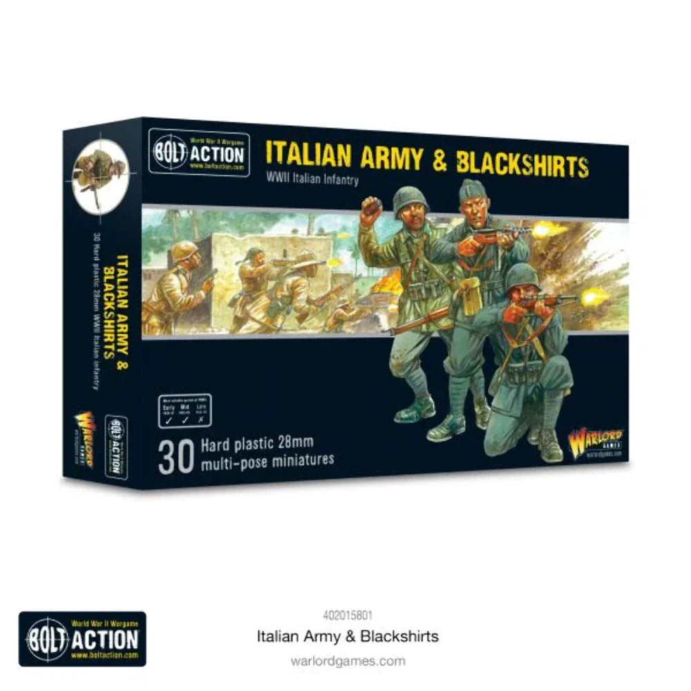 Bolt Action - Italian Army & Blackshirts (Plastic)