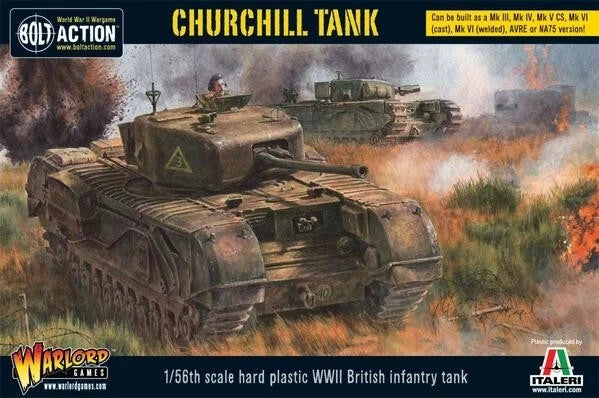 Bolt Action - Churchill Infantry Tank (Plastic)