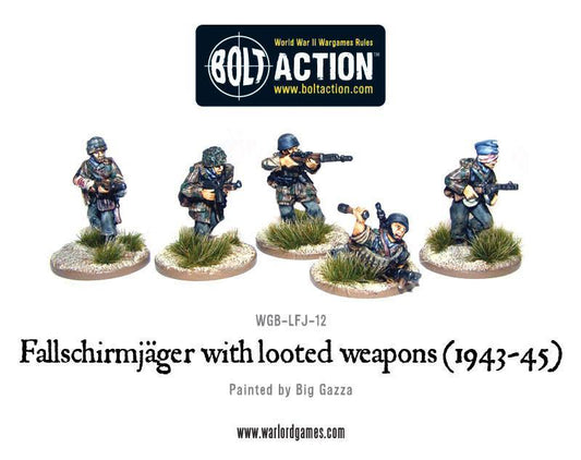 Bolt Action - Fallschirmjager with Looted Weapons
